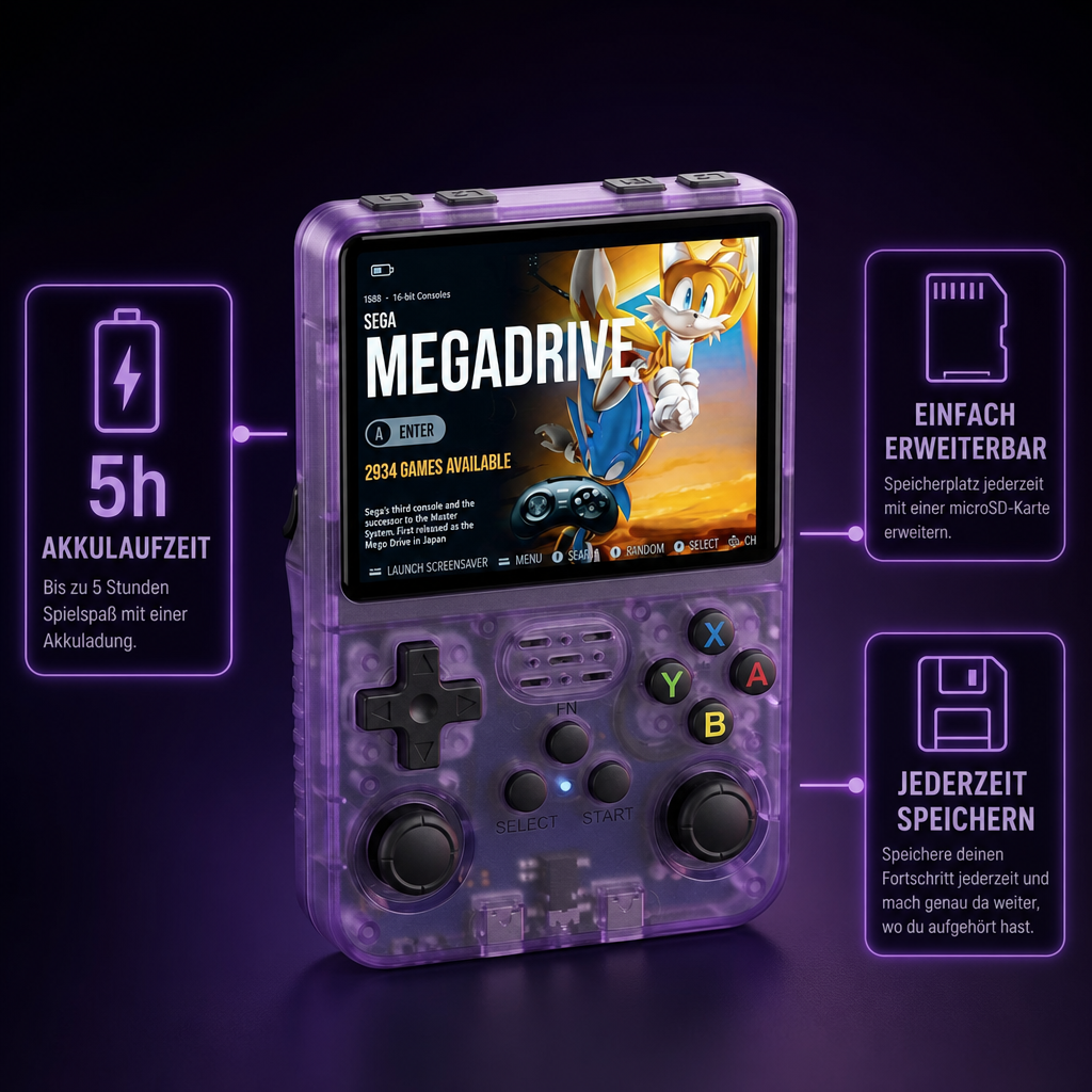 Arcadeon - Retro Spielekonsole
